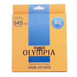 Olympia 올림피아 HQB 45100S (045-100) 하이퀄리티 스테인리스 베이스기타 줄/스트링 뮤직메카