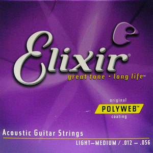 Elixir Acoustic POLYWEB Light Medium (012 - 056)뮤직메카